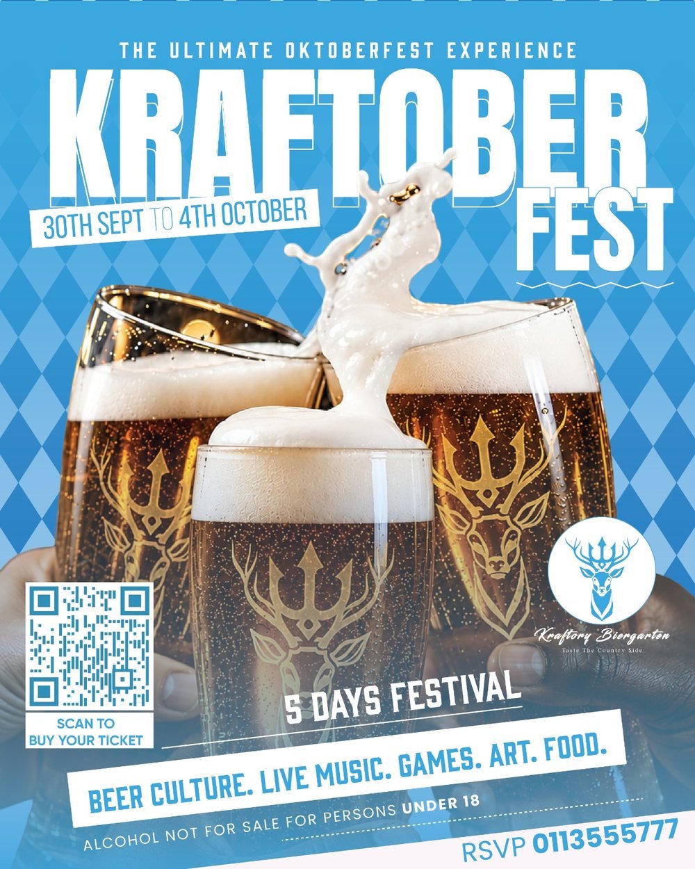 Kraftober Fest — Kraftory Biergarten Nairobi